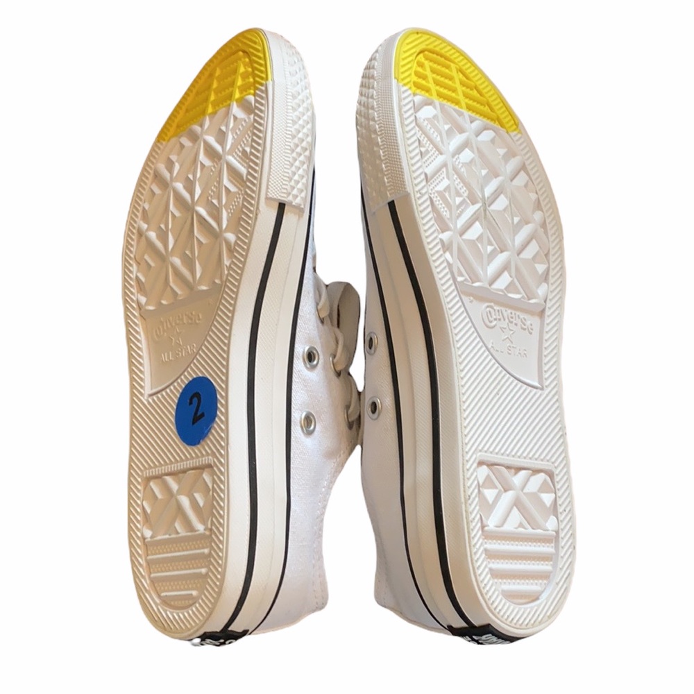 Converse Chucks Happy Smile Smiley Face Low Classics 2 Kids Youth - Picture 6 of 8